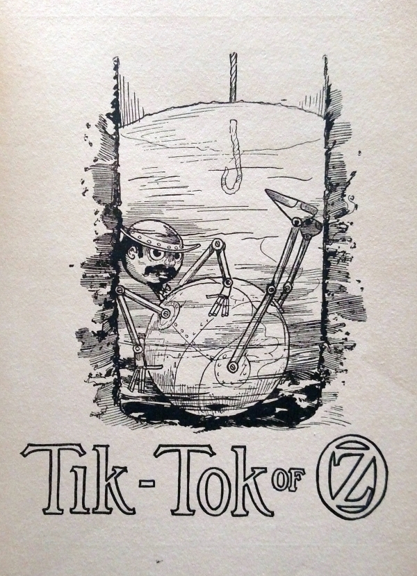 Tik-Tok Half Title Page